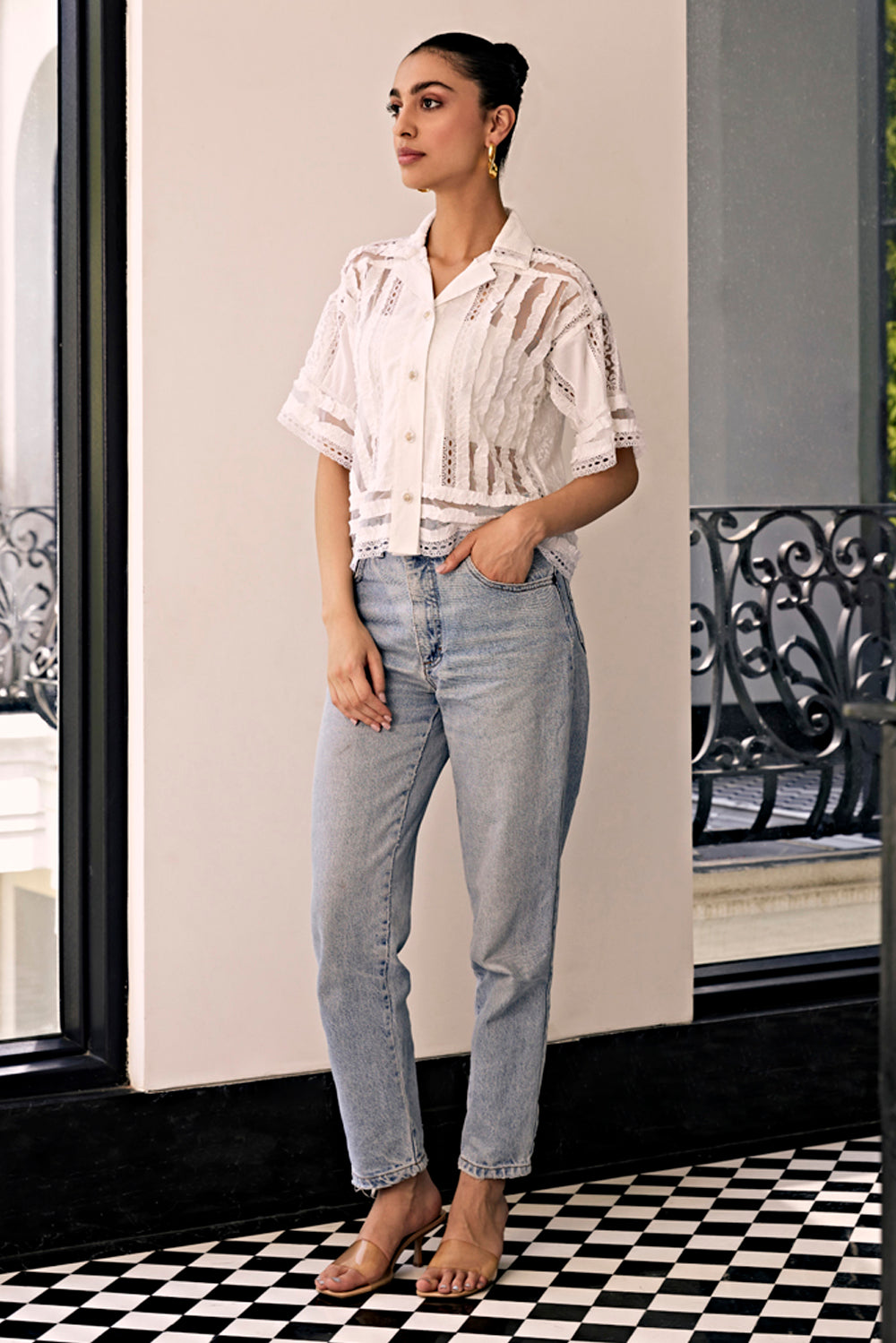 LACE SHIRT