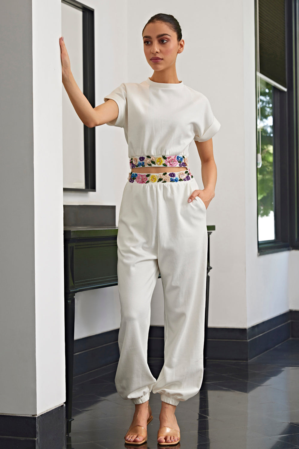 EMBELLISHED BELT TRACK SET