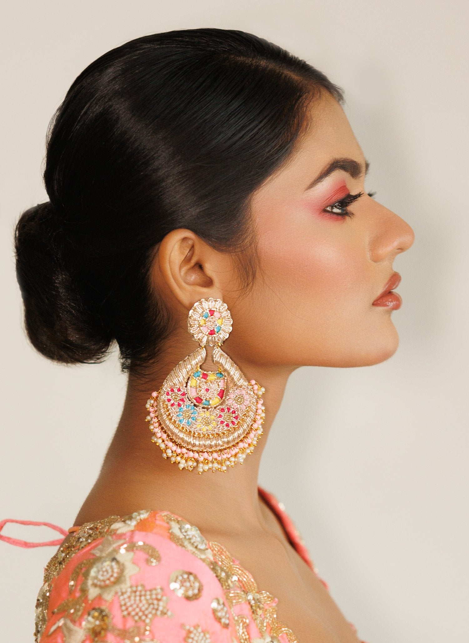Neela Chandballis Adorned With Dabka