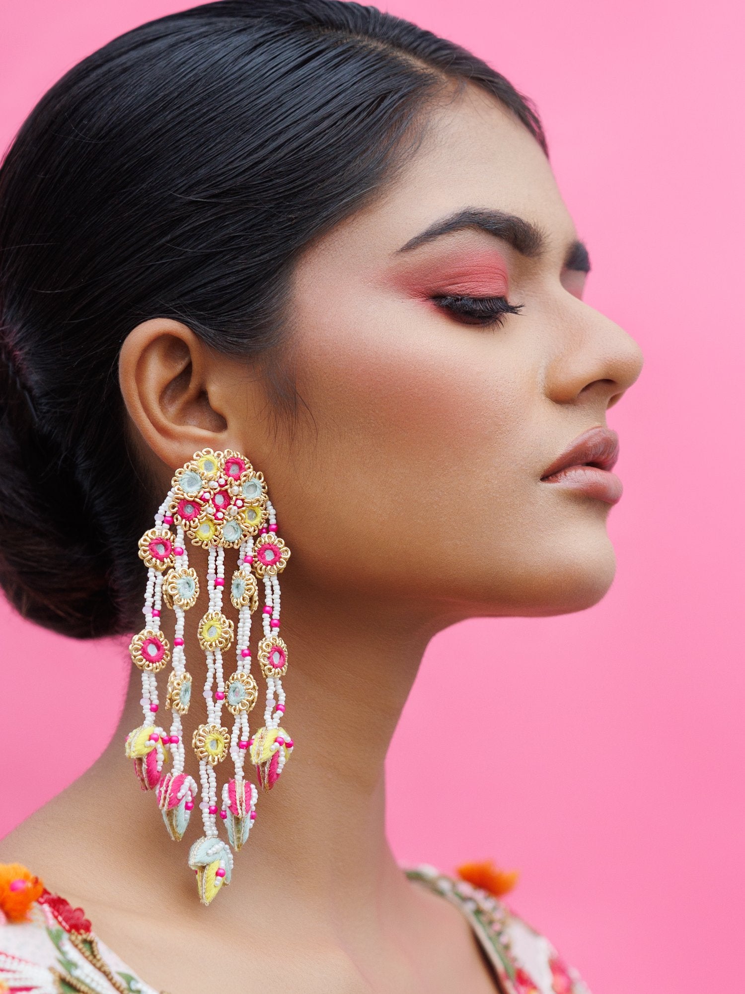 Nature Inspired Colorful Danglers
