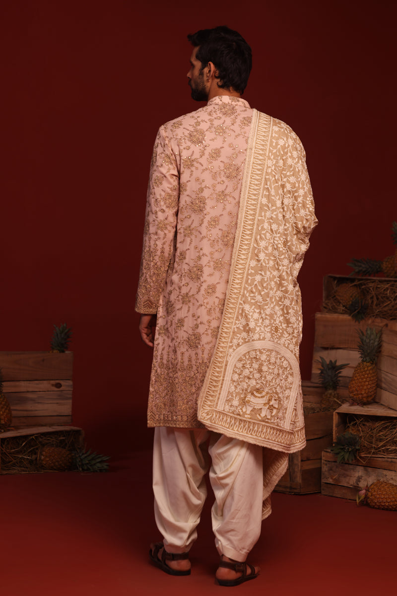 Tanvik Pink Kurta Set