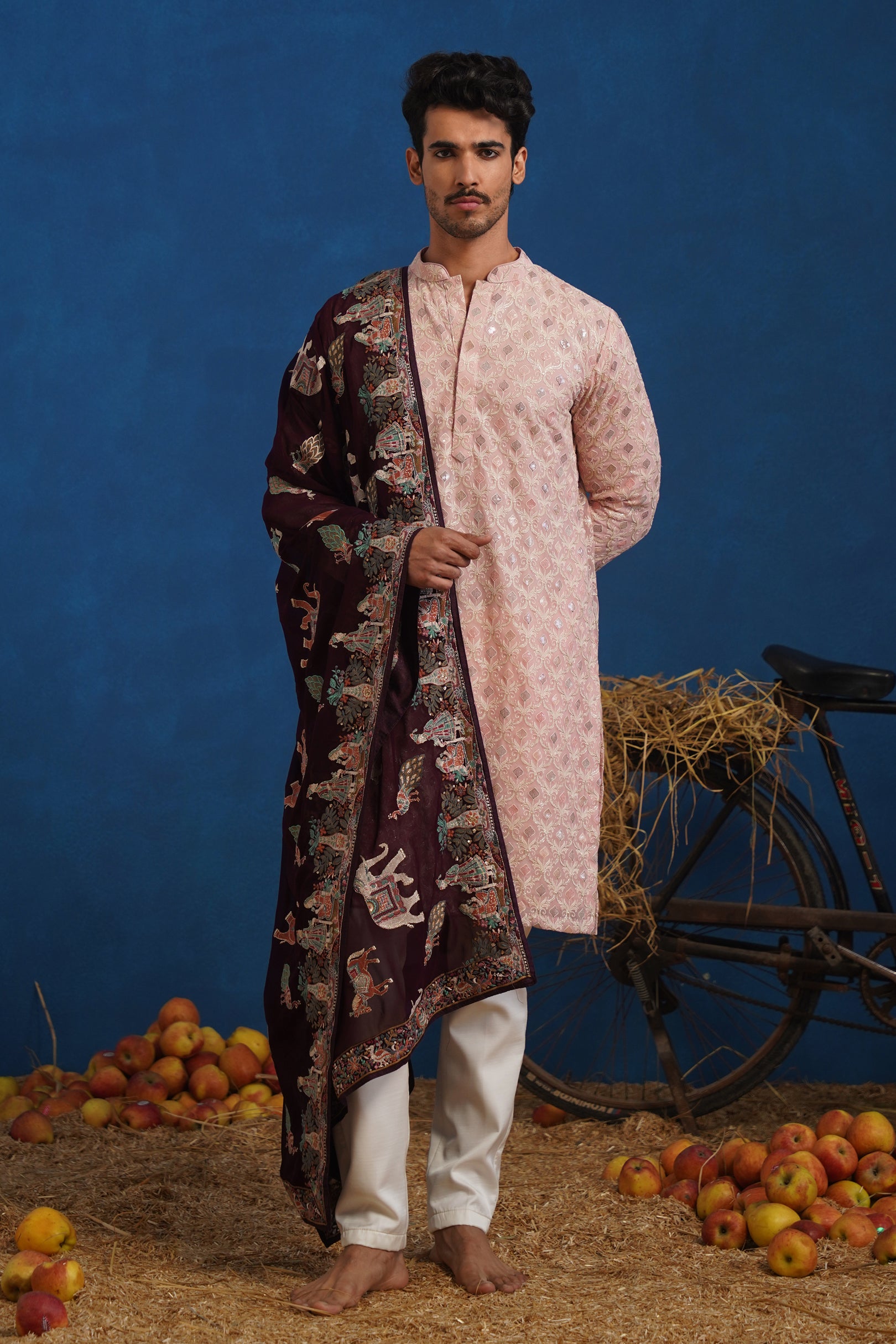 ZAFAR PINK KURTA SET