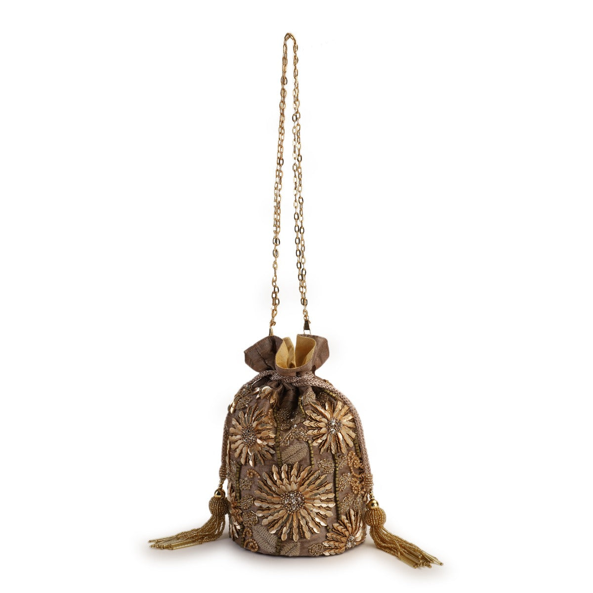 Kaapi Flower Potli Bag