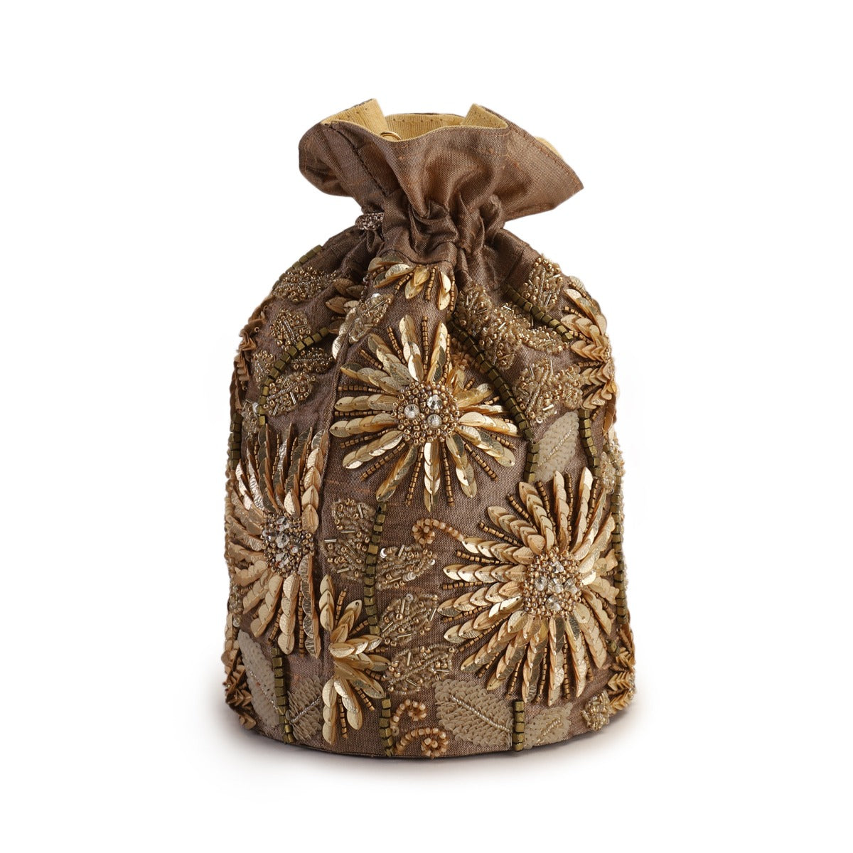 Kaapi Flower Potli Bag