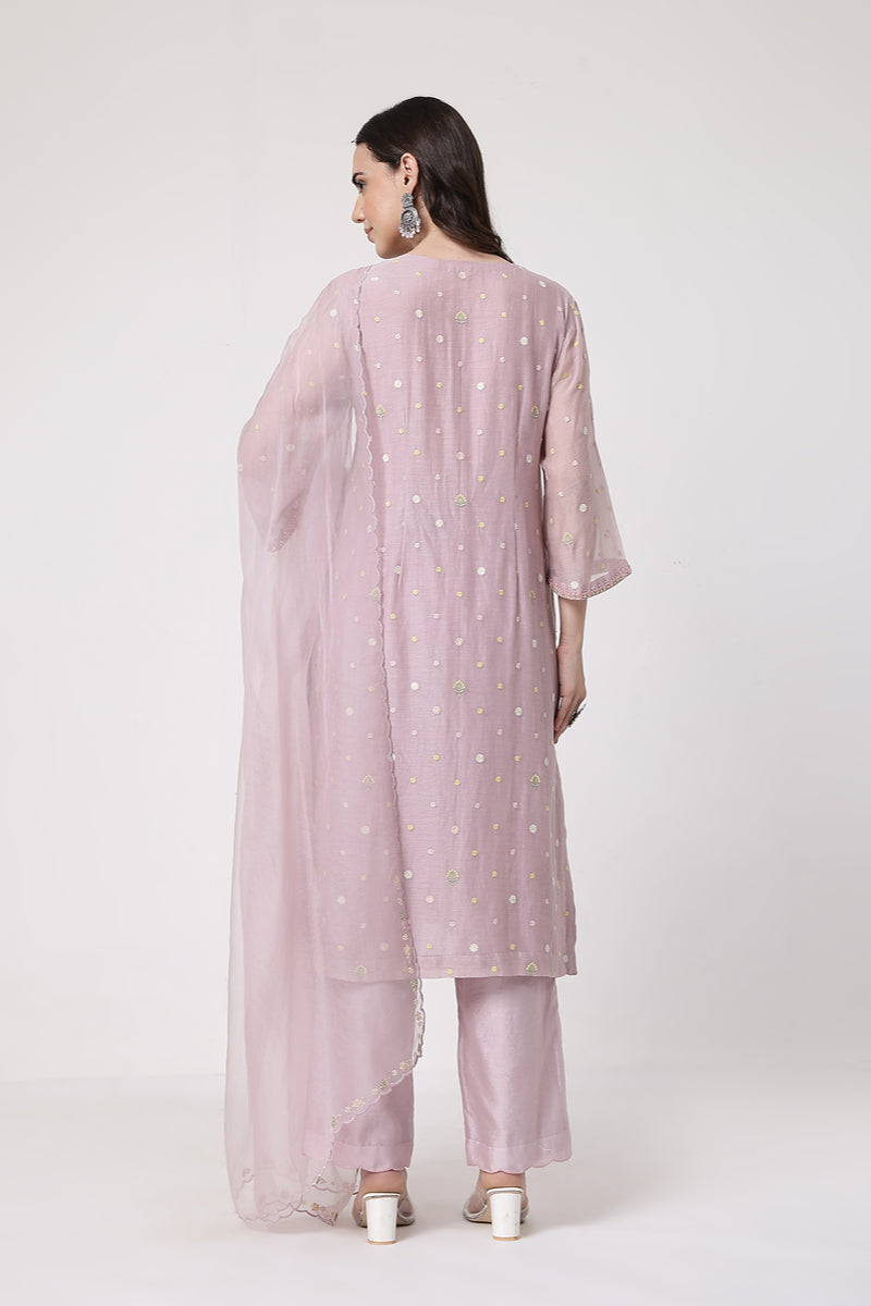 Kamal V Neck Set