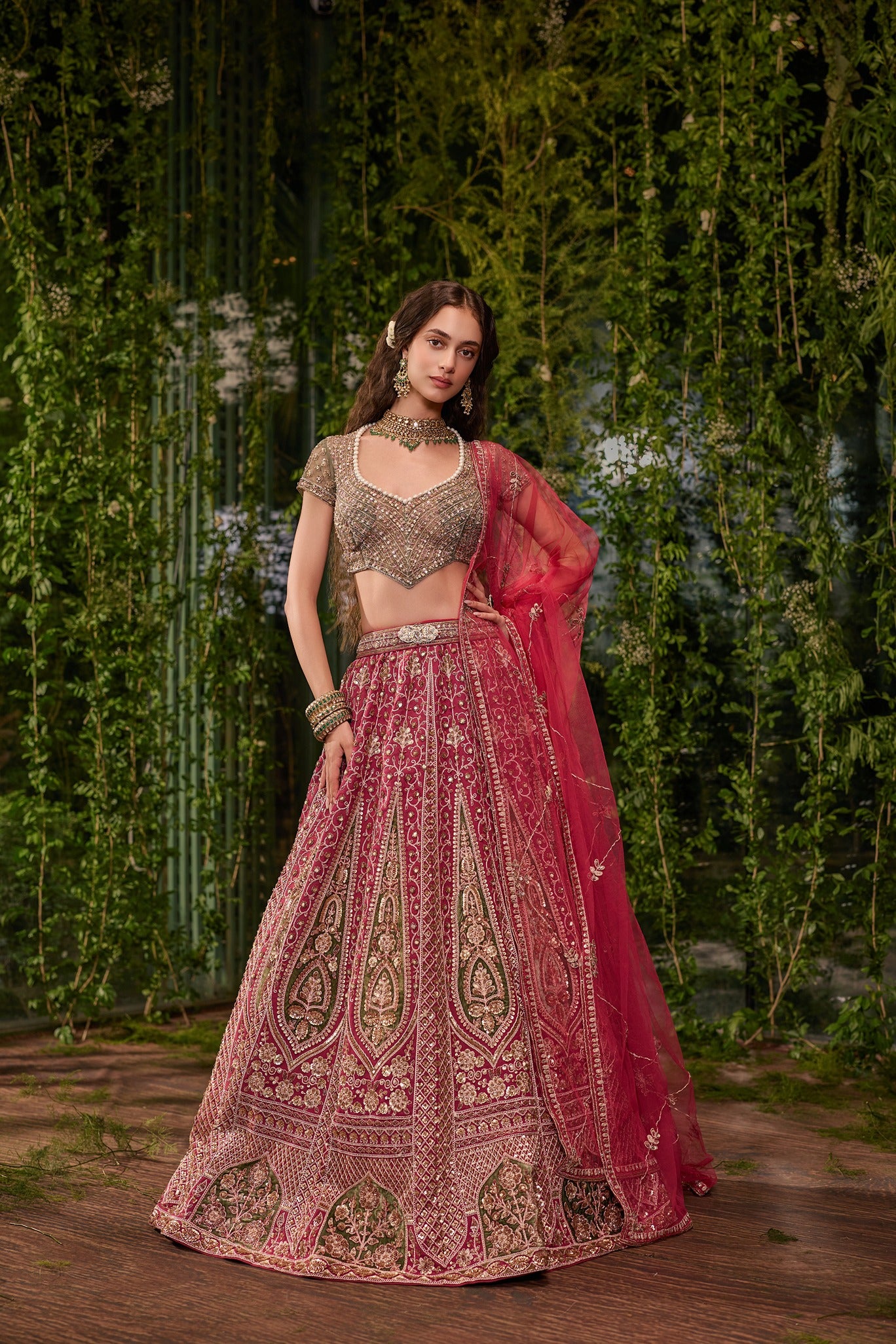 Virasat — The Heritage Bloom Lehenga