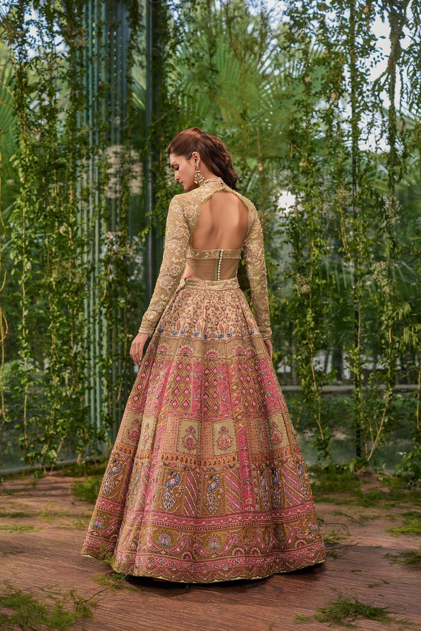 Aranya- The Forest Symphony Lehenga