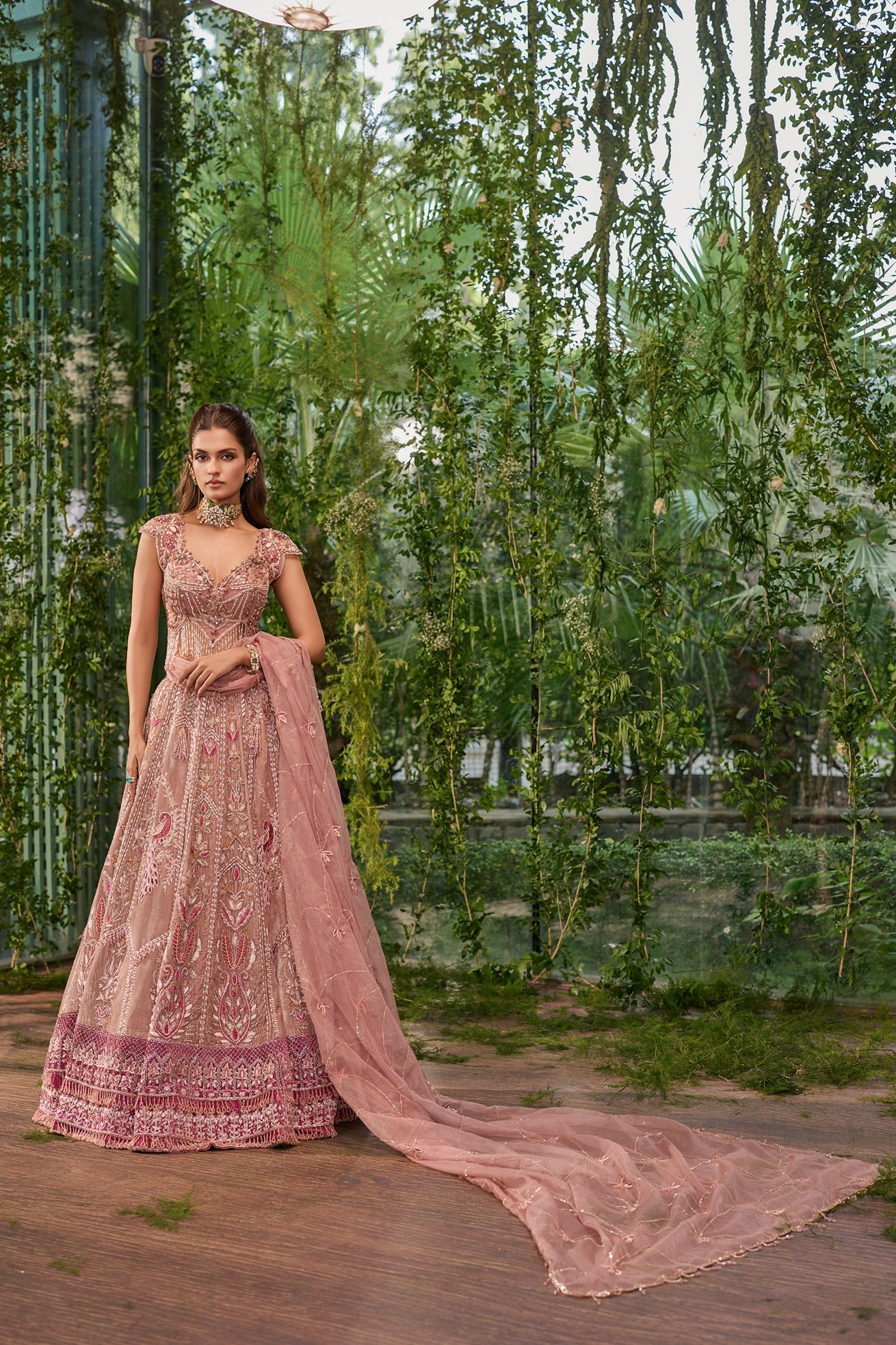 Mayurika - The Regal Peacock Lehenga