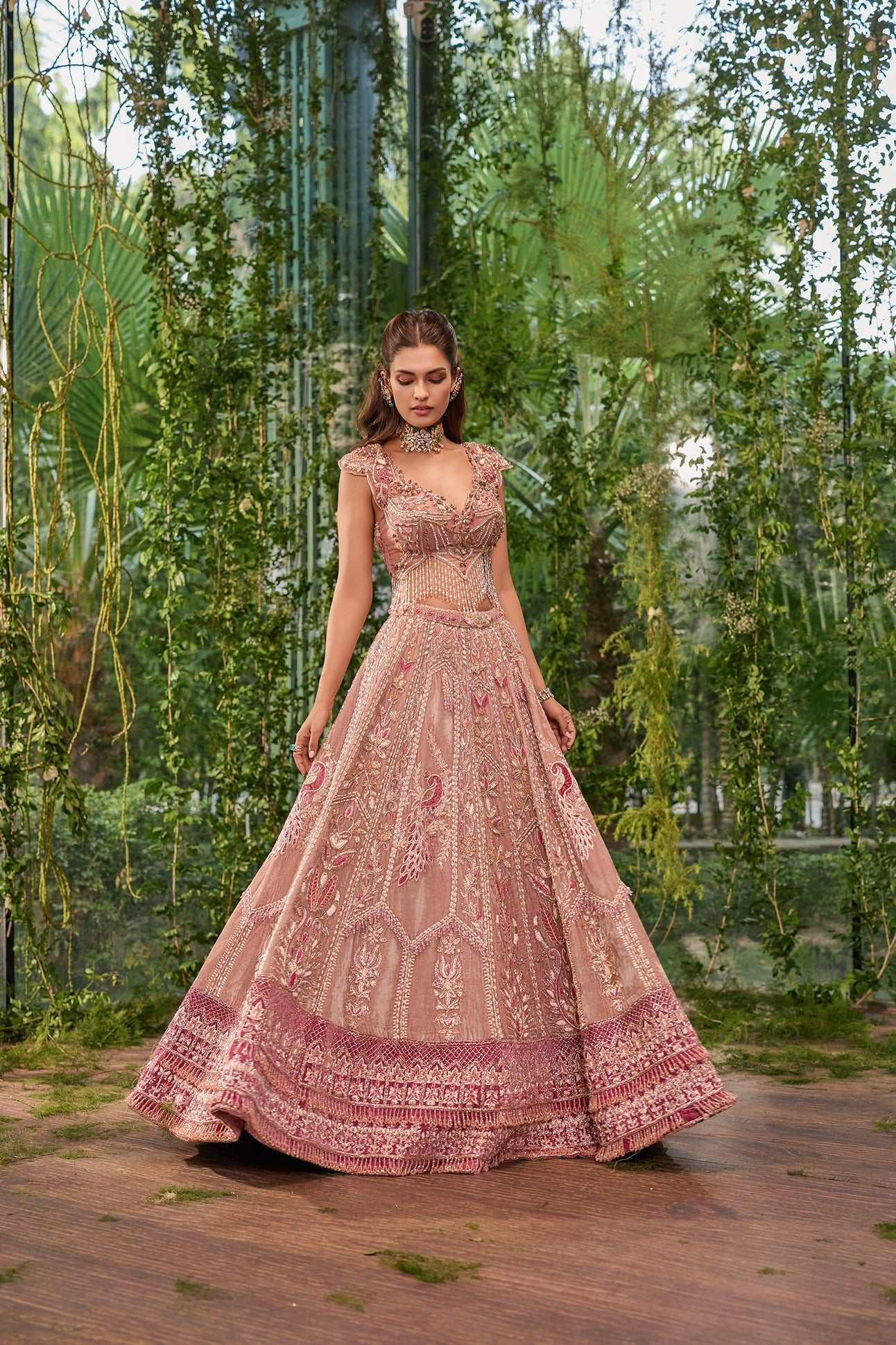 Mayurika - The Regal Peacock Lehenga