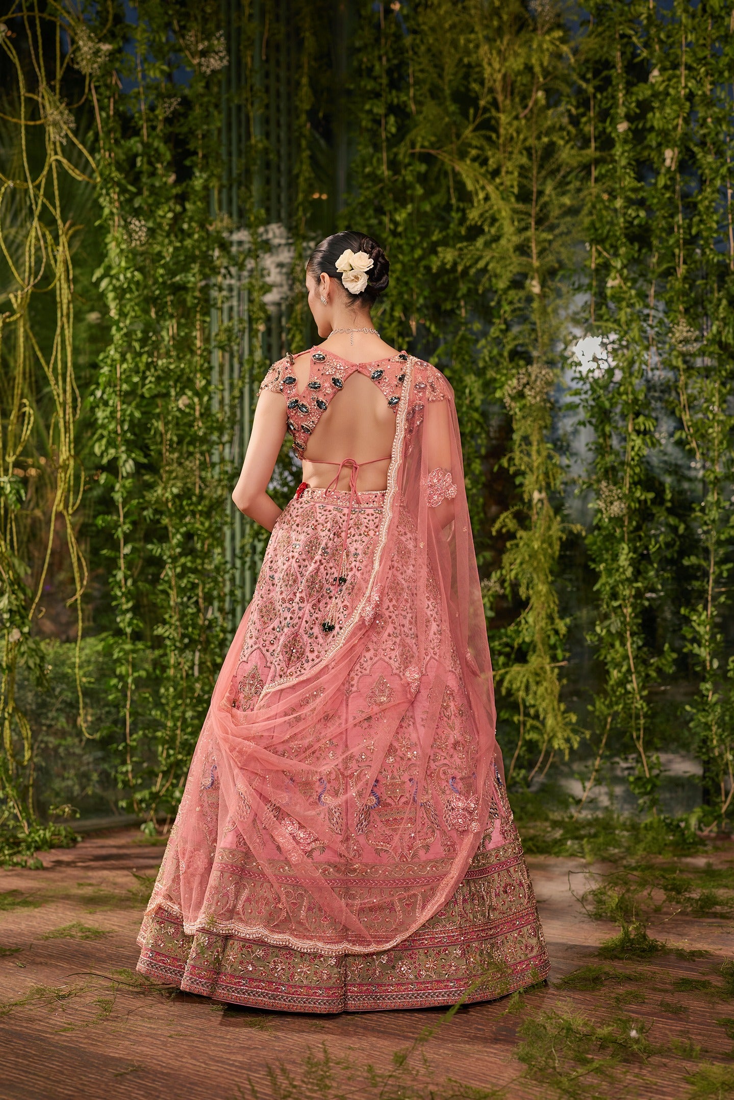Mayurvan- The Enchanted Garden Lehenga