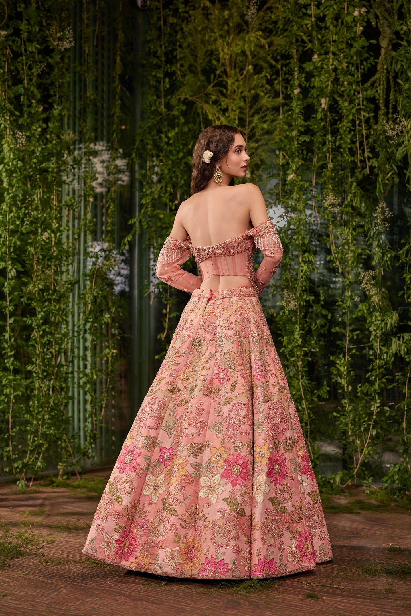 Tarini- The Heirloom Corset Lehenga