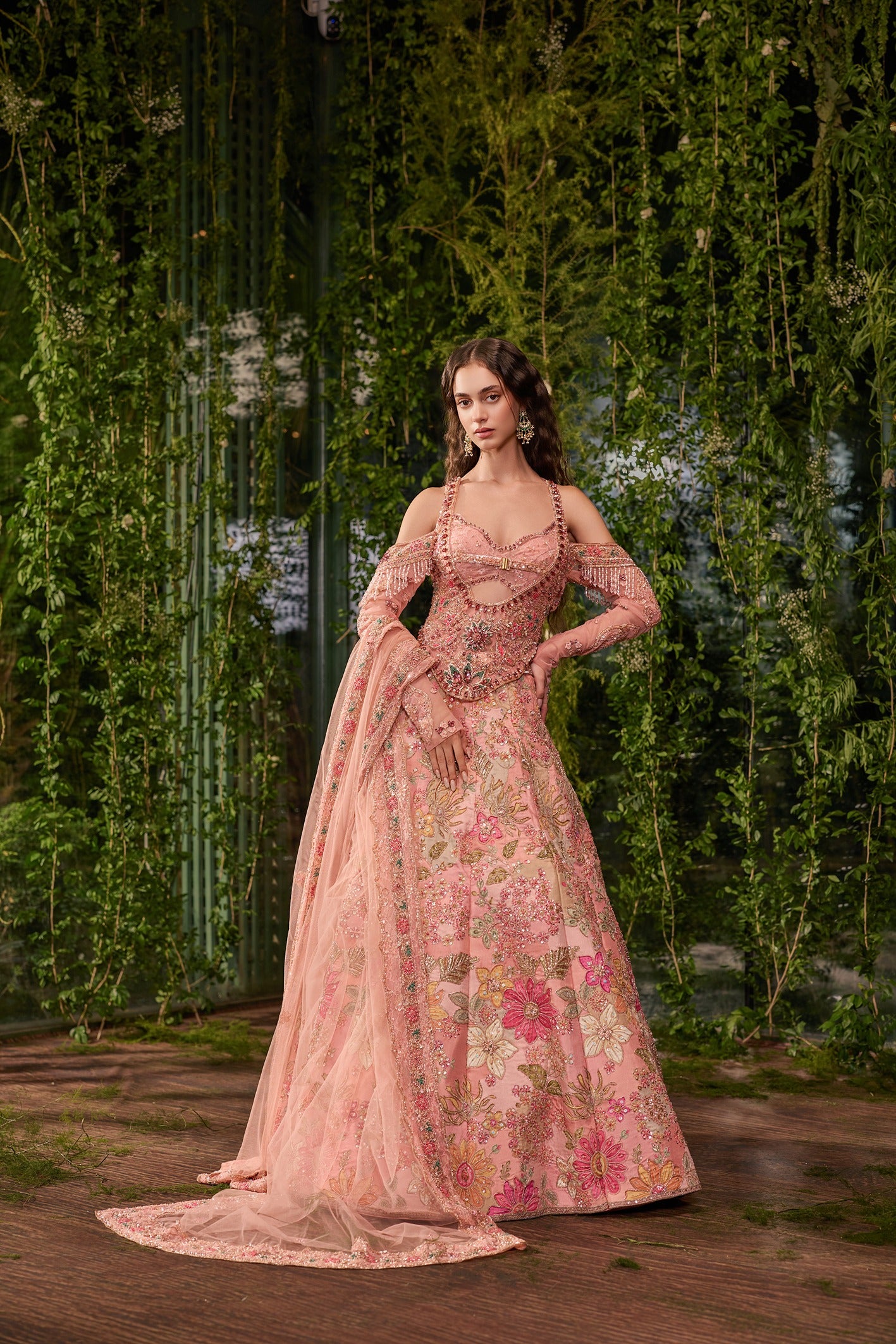 Tarini- The Heirloom Corset Lehenga