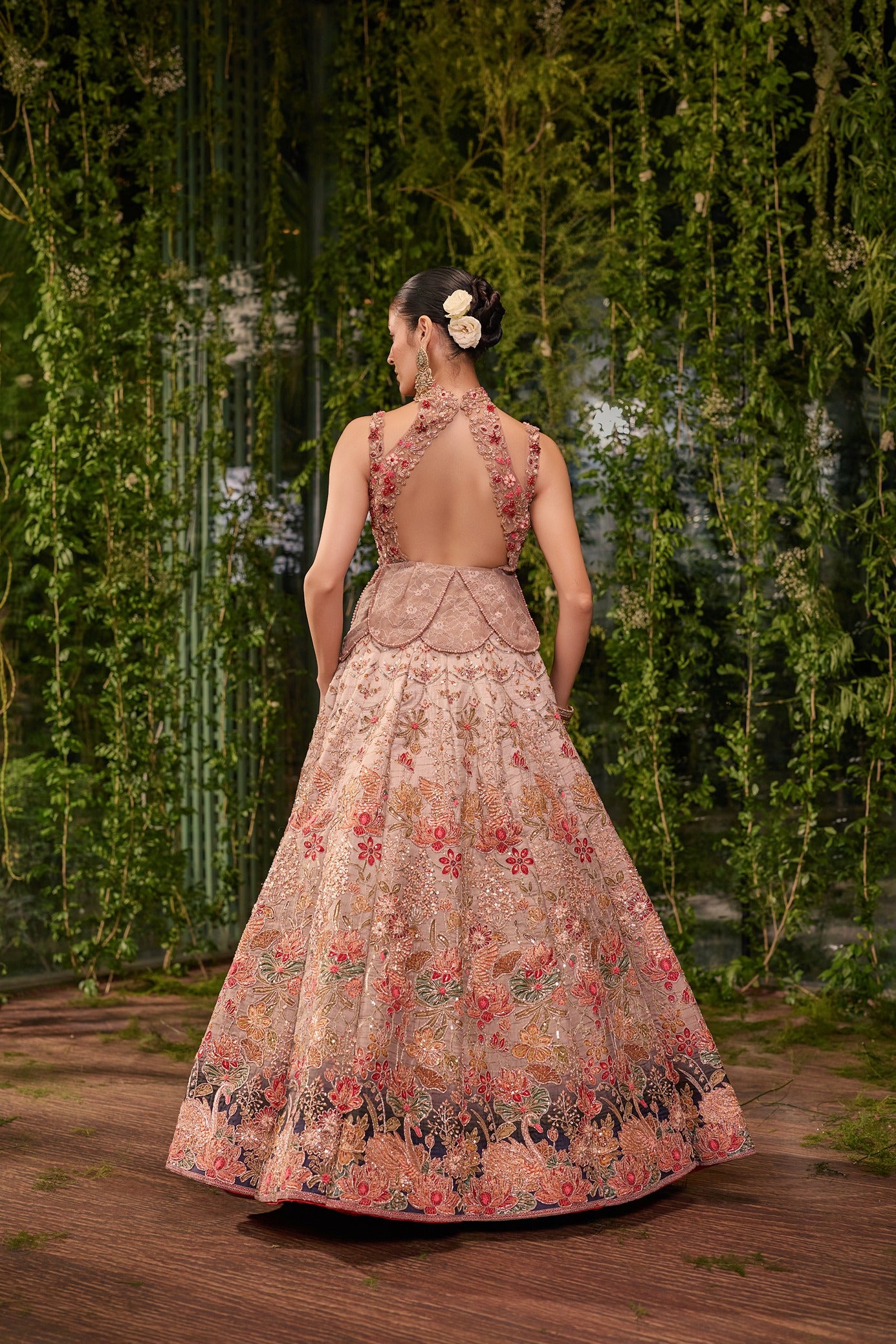 Pankhuri- The Floral Garce Lehenga