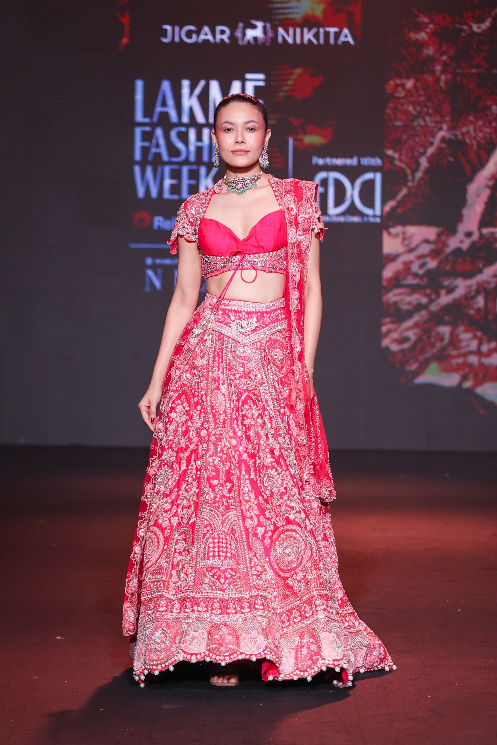 Swans Of Siam Lehenga Set