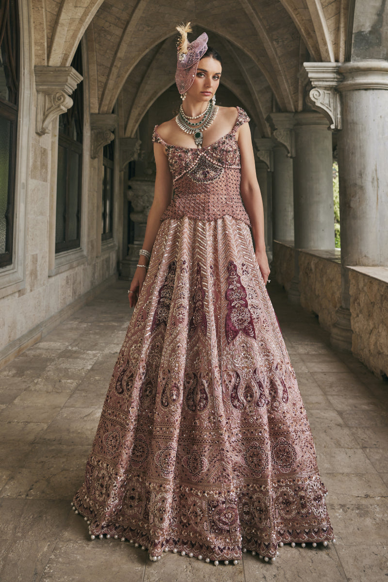Siam Rose Lehenga Set