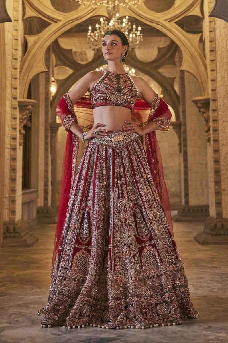 Siam-e-Shaahi Lehenga Set
