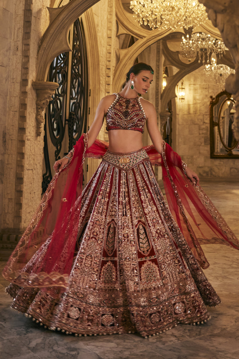 Siam-e-Shaahi Lehenga Set