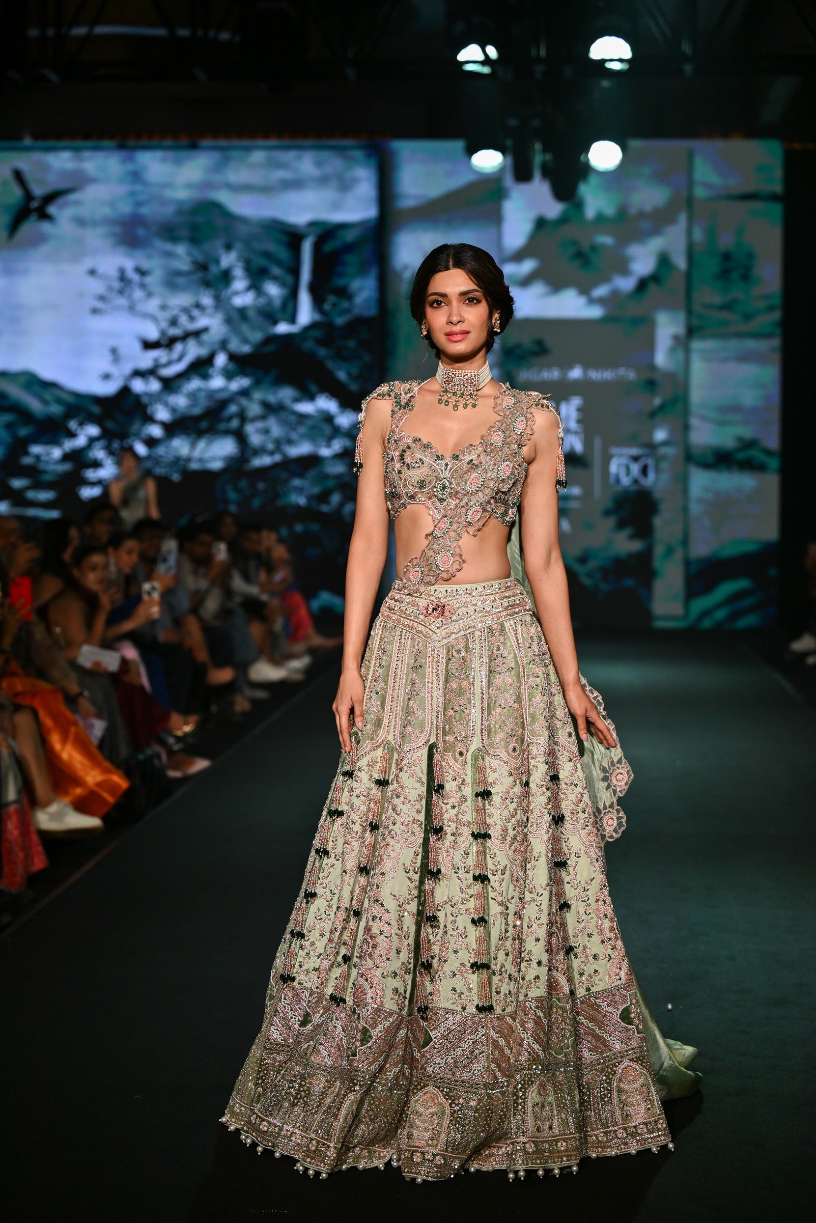 Tassel Élysée Lehenga Set