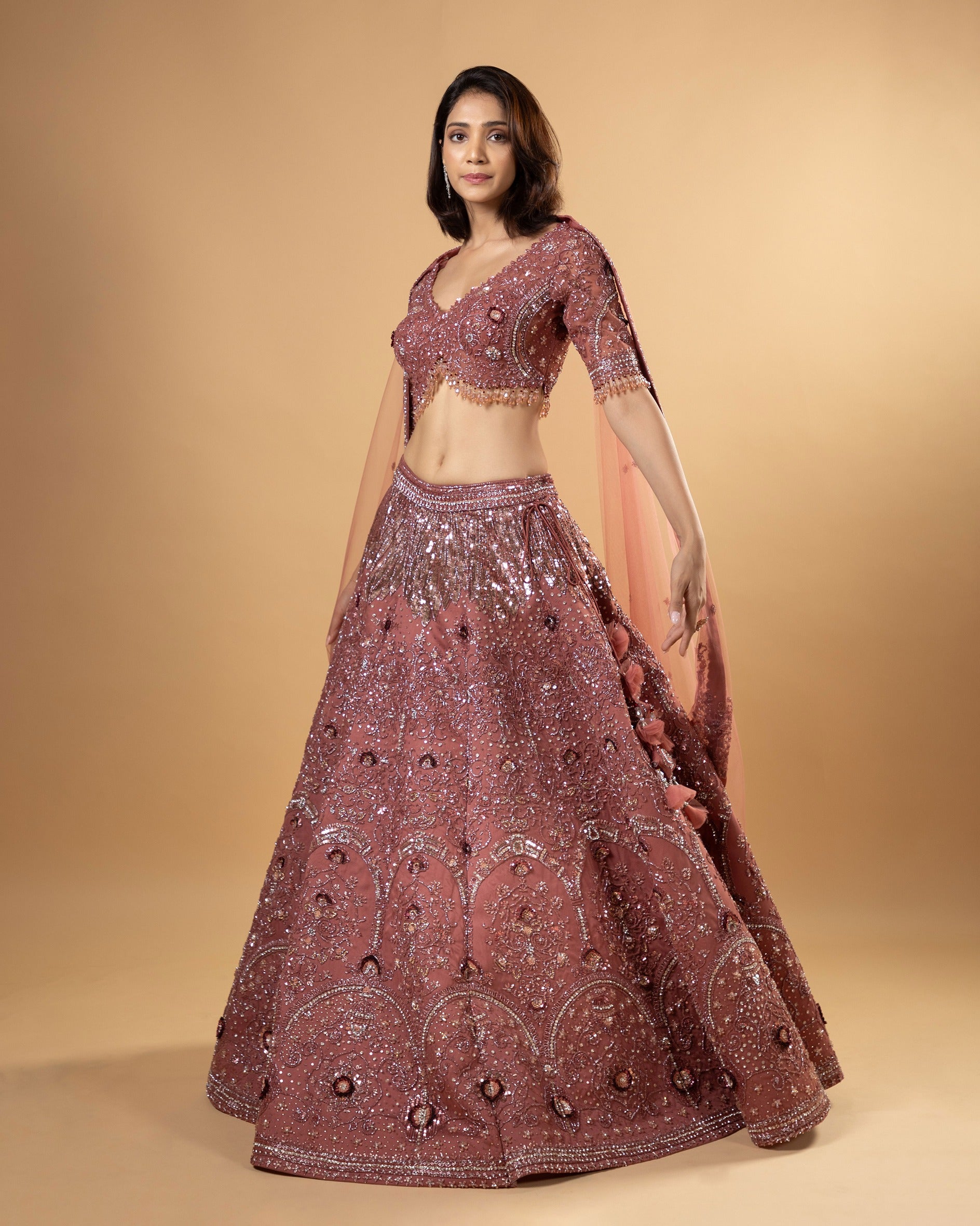 Rooh Redwood Lehenga Choli