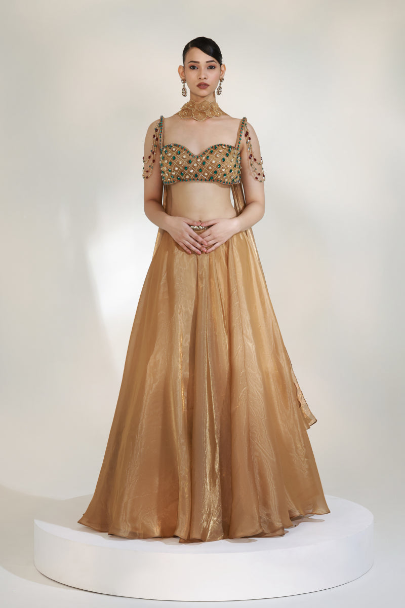 LUSTRE JEWEL LEHENGA SET