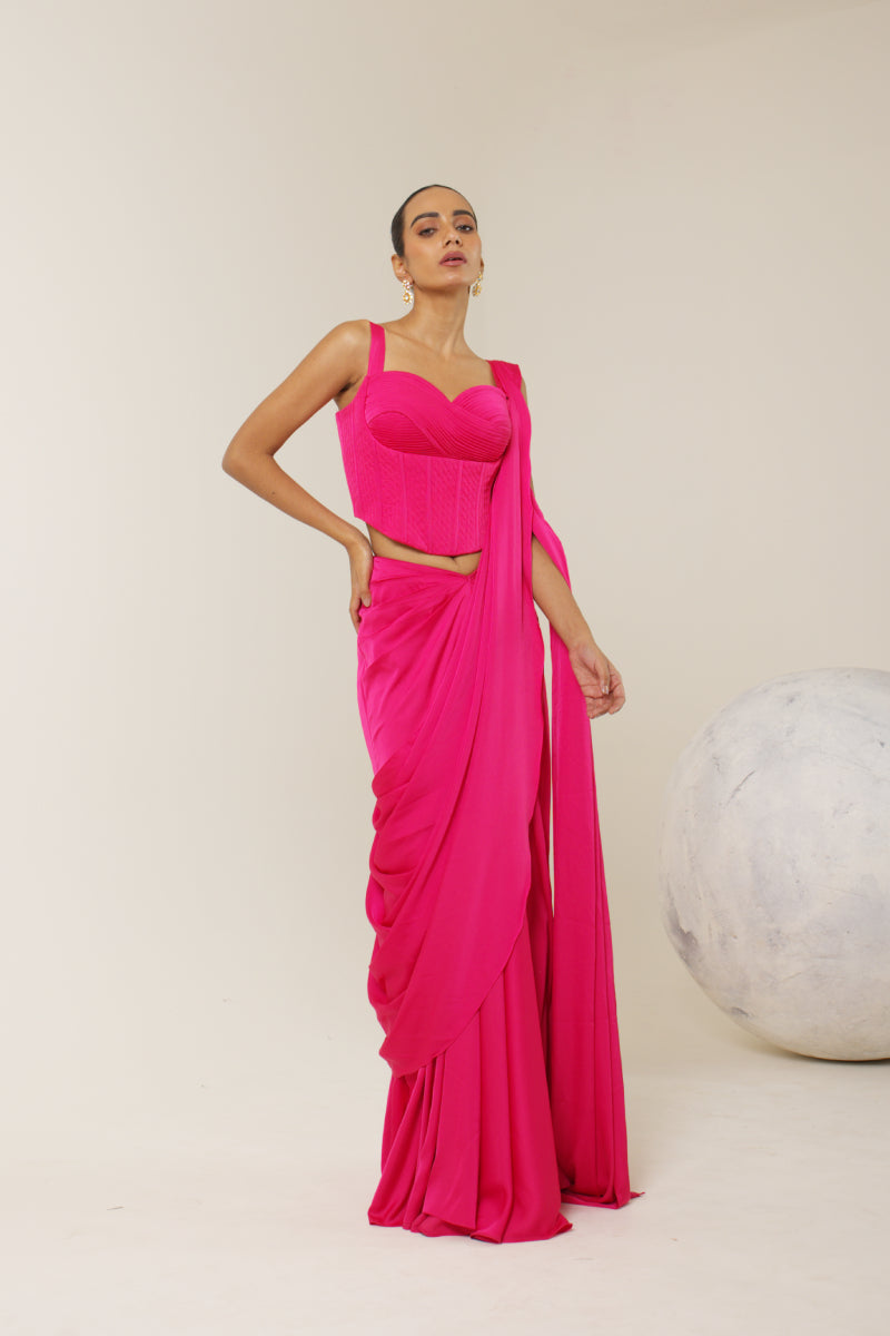GOLABI CORSET SAREE