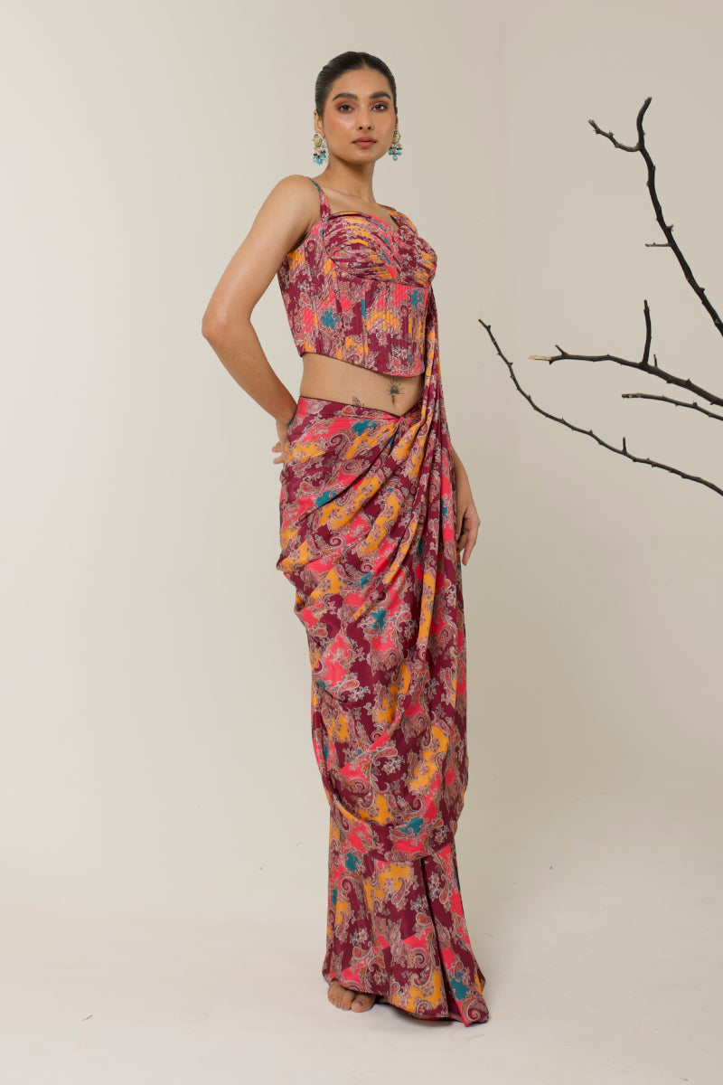 ROSARIA CORSET SAREE