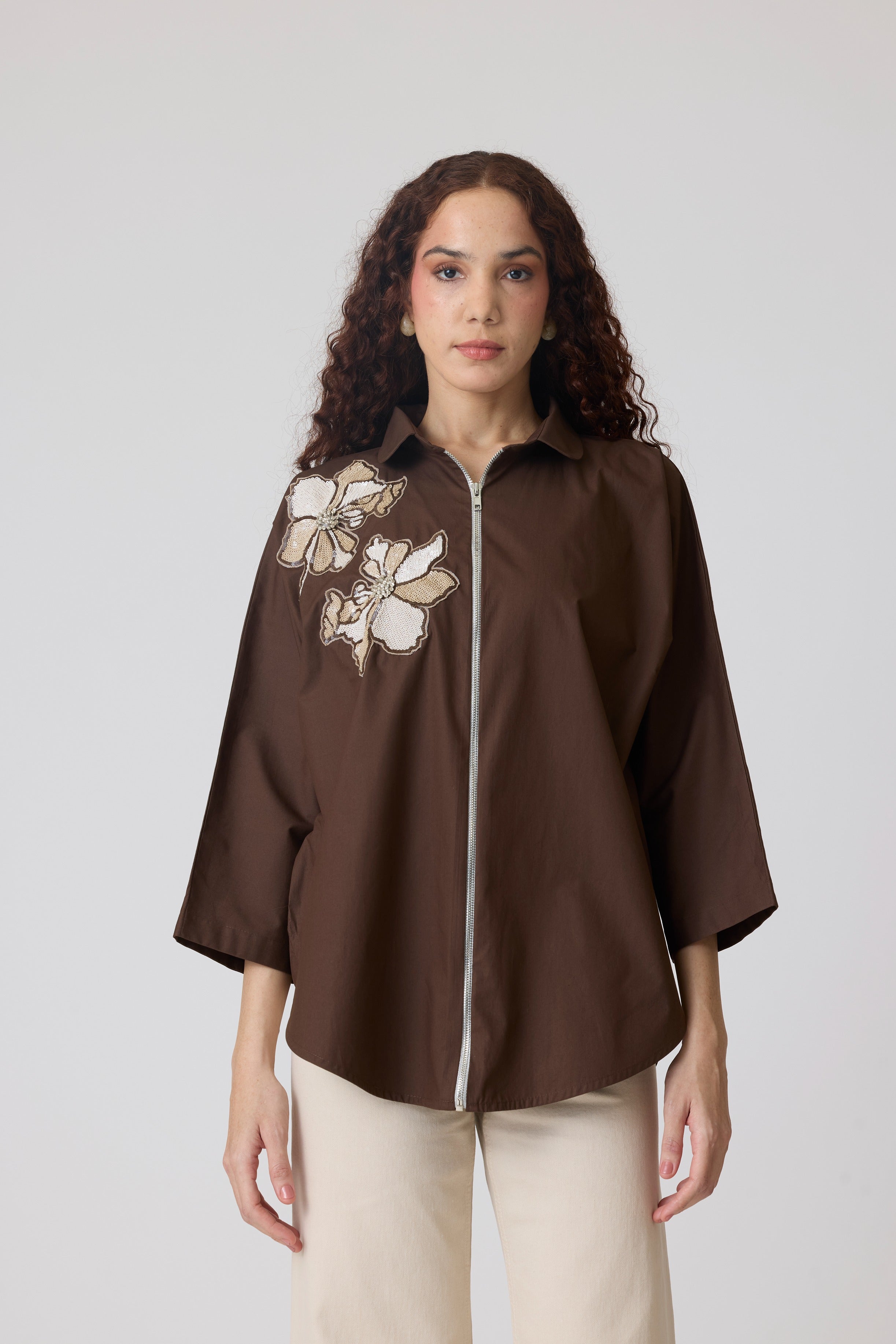 Lark Applique Shirt