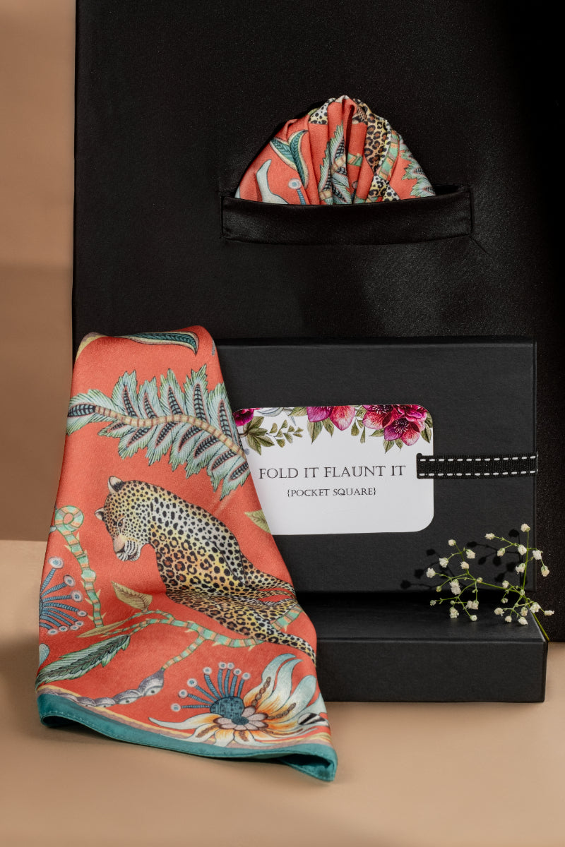Leopardo - Pocket Squares