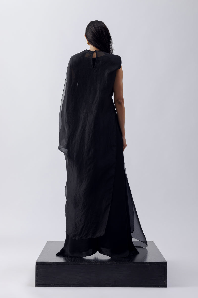 CAPE + JUMPSUIT