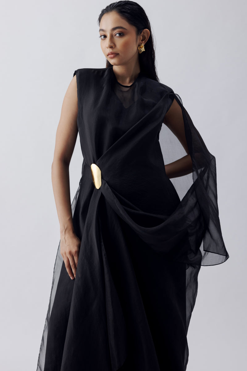 CAPE + JUMPSUIT