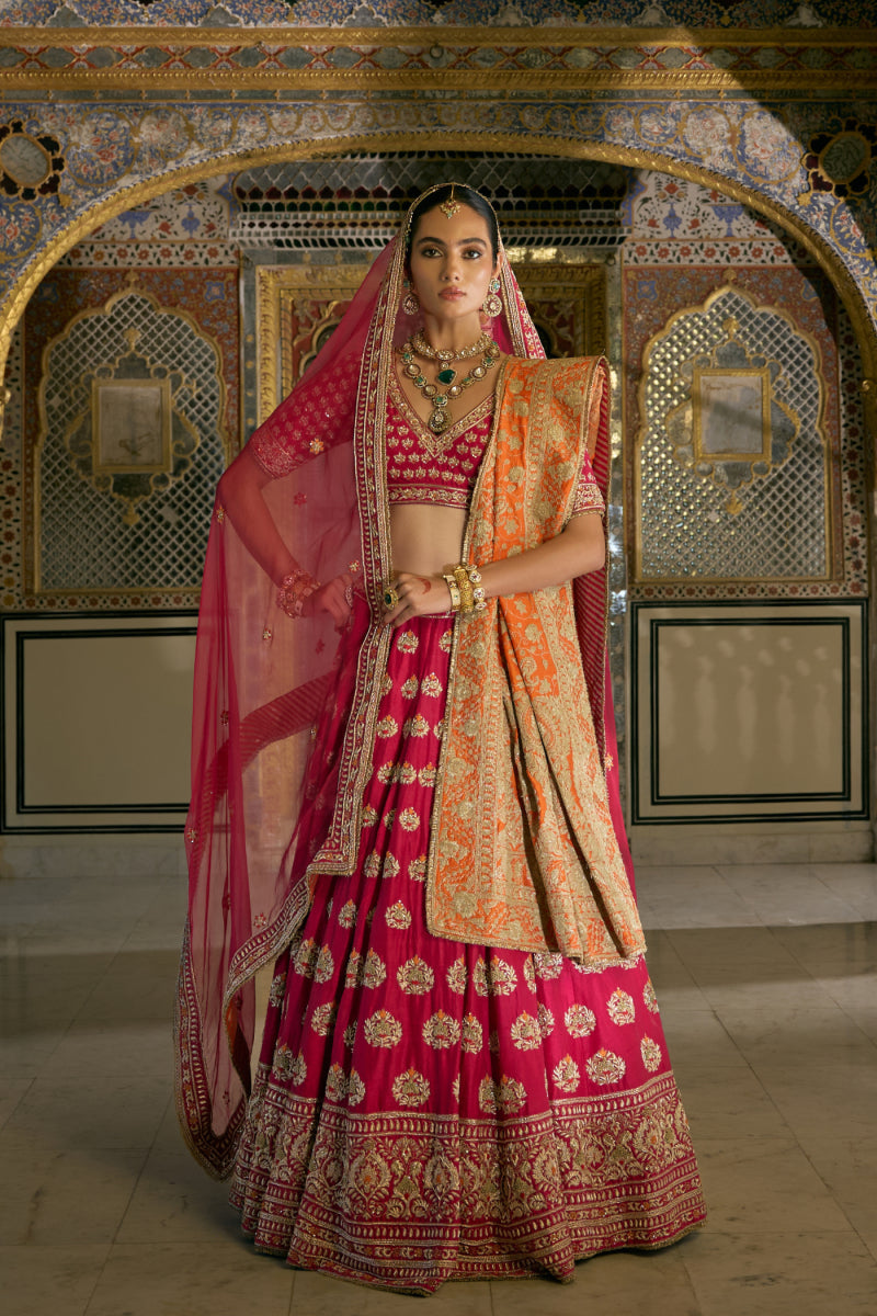 Maira Dabka Zardozi Bridal Lehenga Set