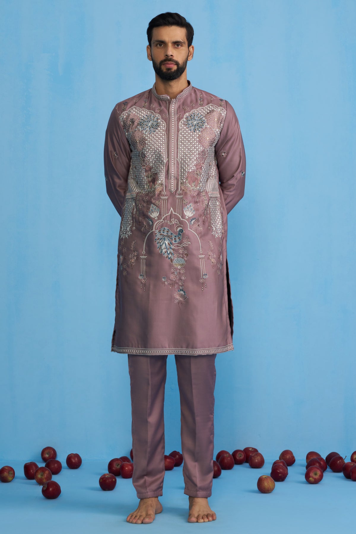 MAYUR MAUVE PURPLE KURTA SET
