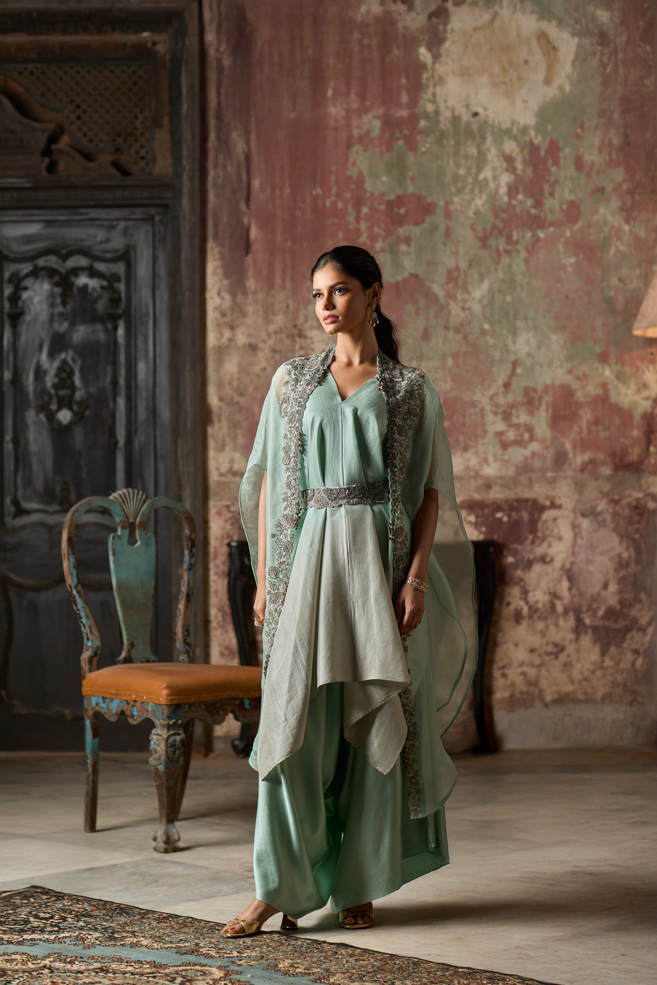 Ombre Cape Set
