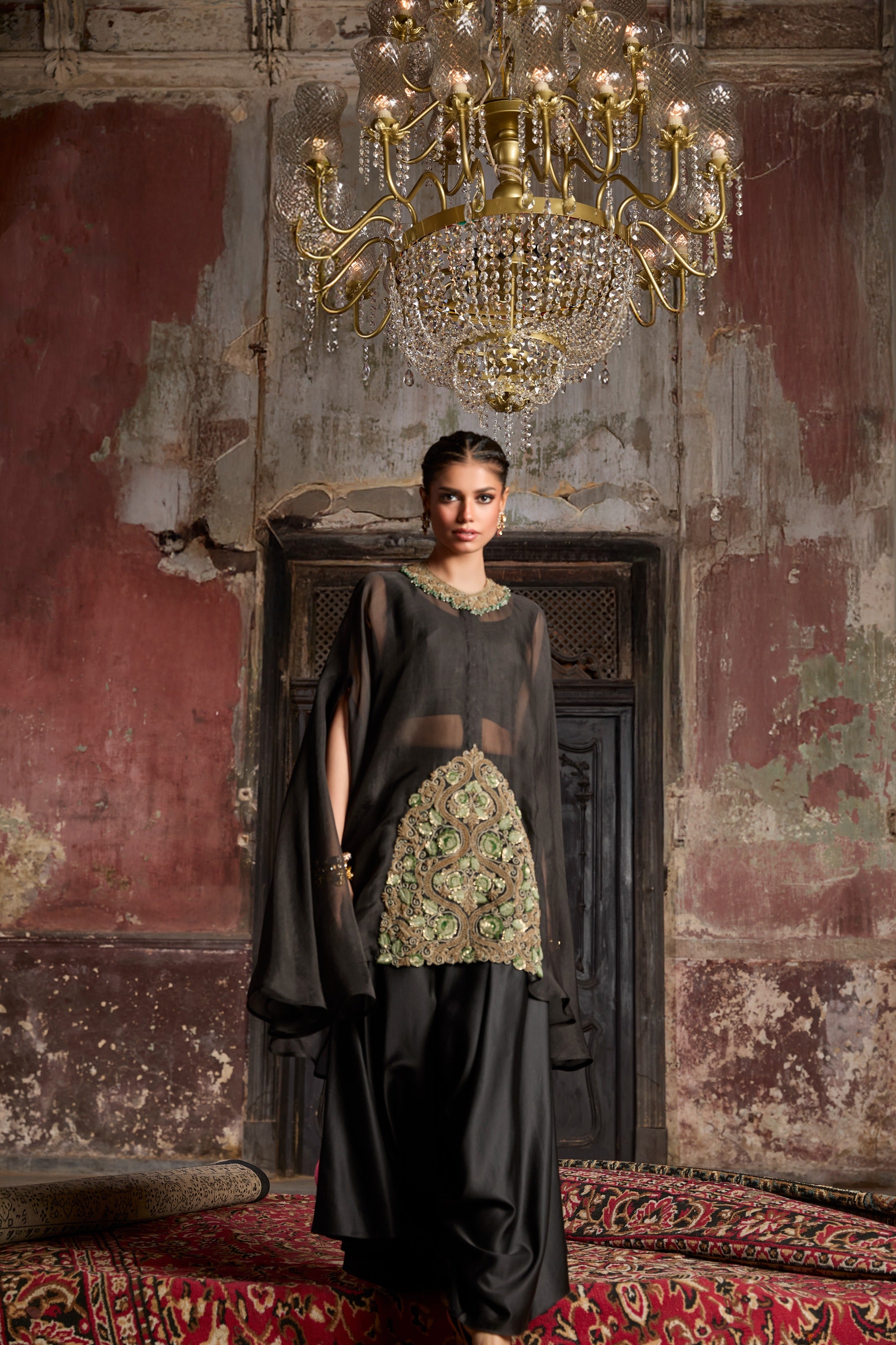 Kaftaan With Inner And Pant