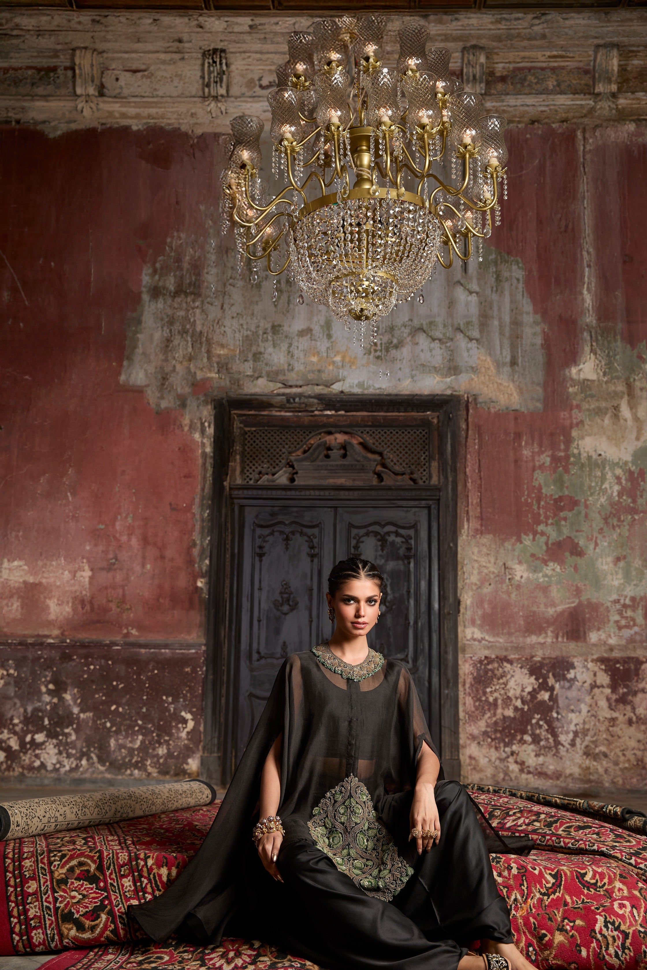 Kaftaan With Inner And Pant