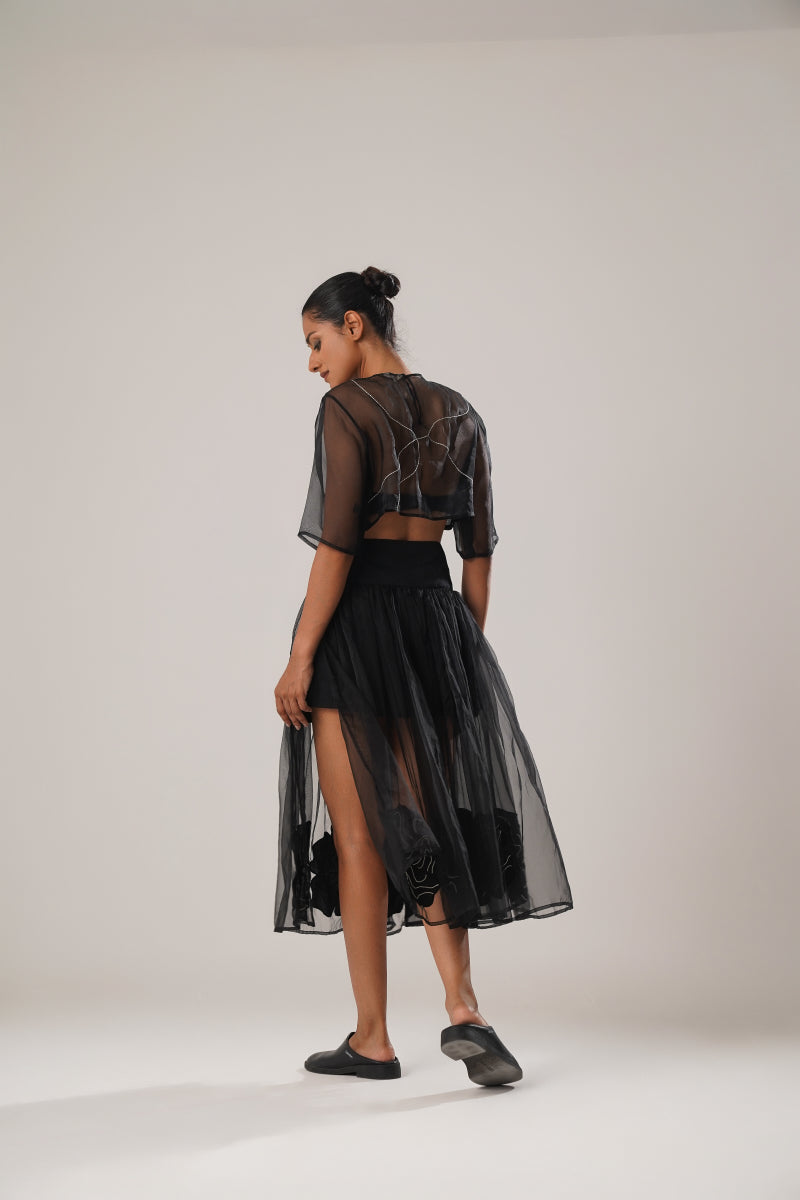 MJ WRAP SKIRT