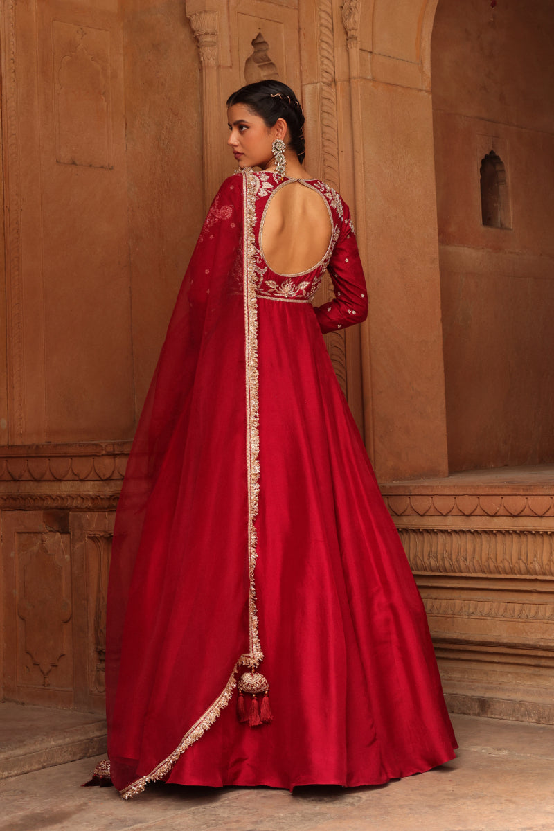 Paisley Anarkali set