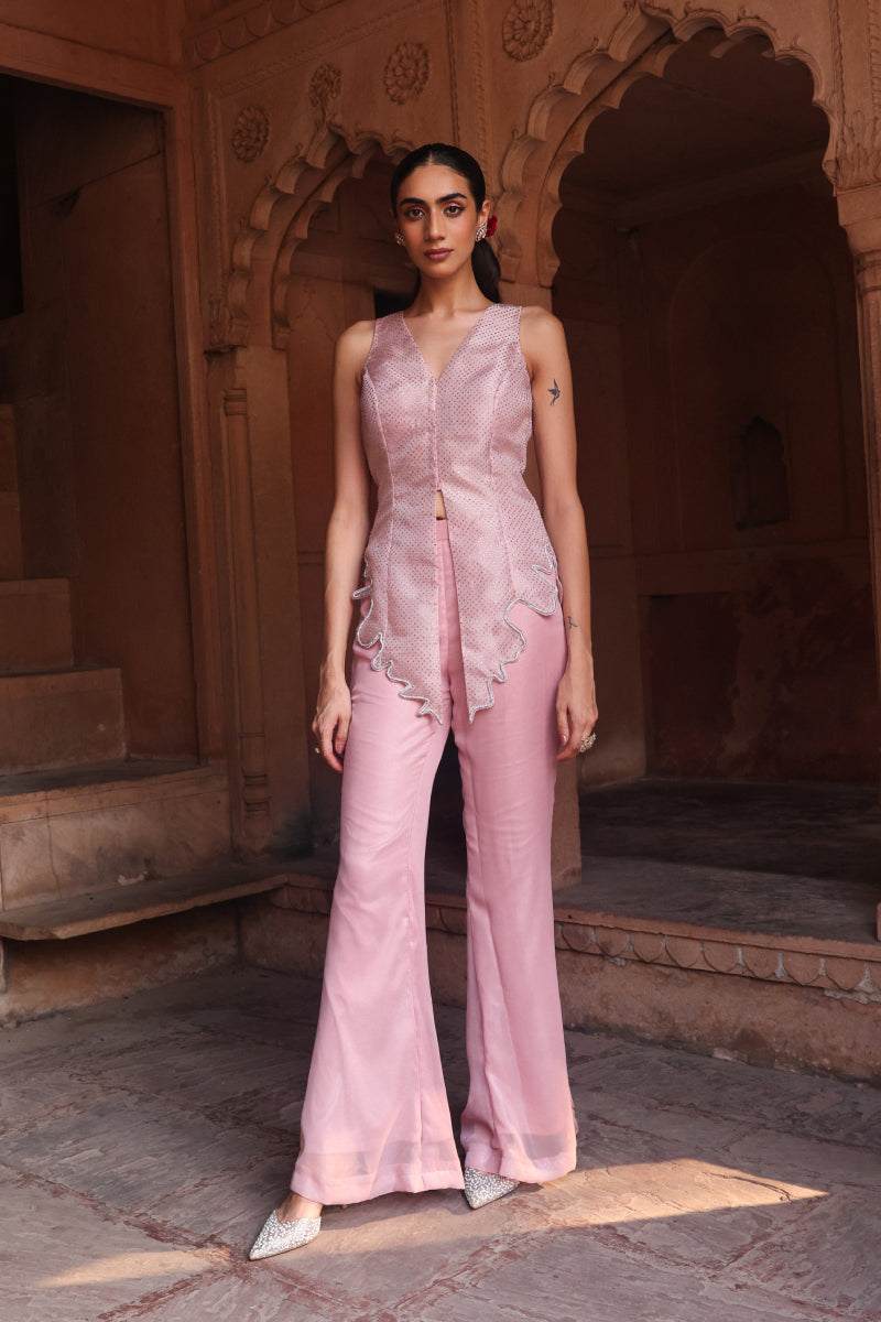 Pinkilicious swaroski co-ord set