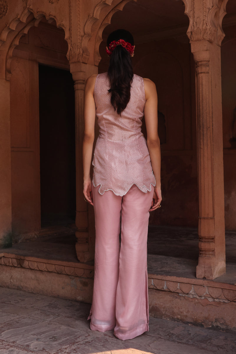 Pinkilicious swaroski co-ord set