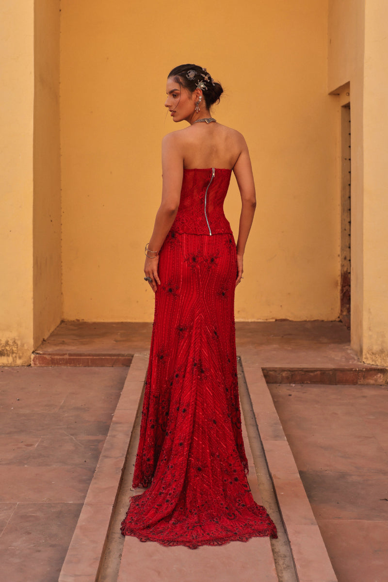 Maria chantelle fish cut lehenga