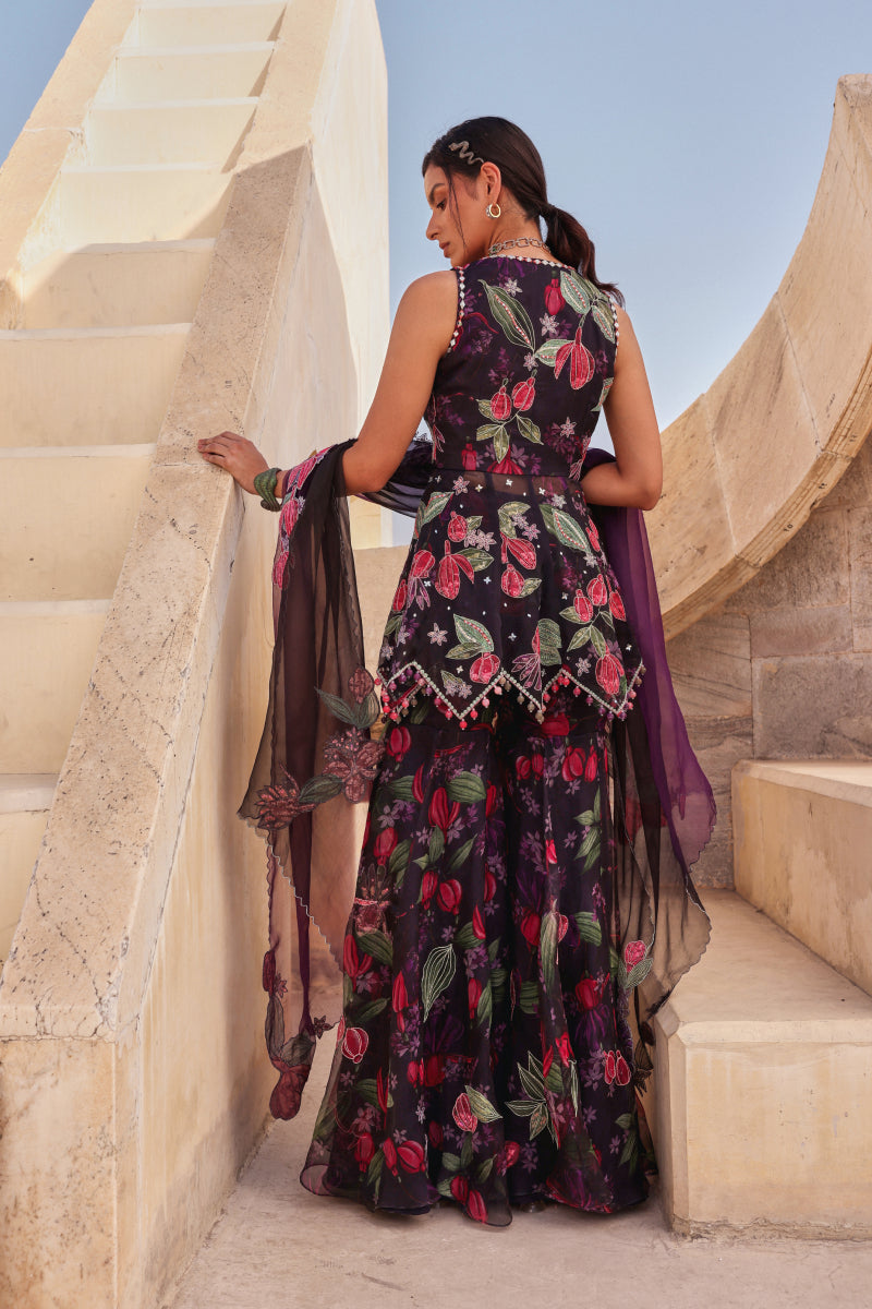 Crocus gharara set