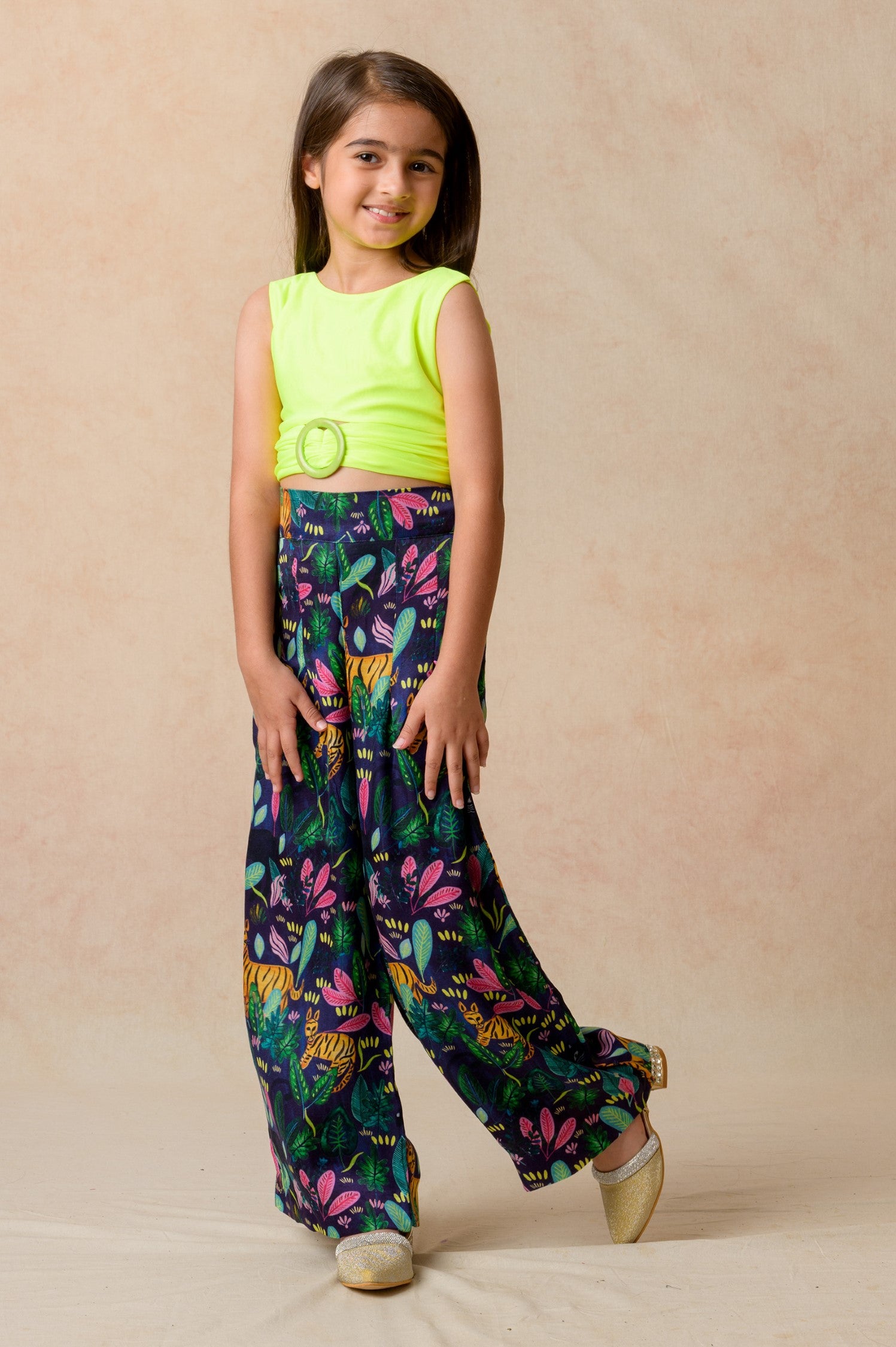 Buckle Top With Pants