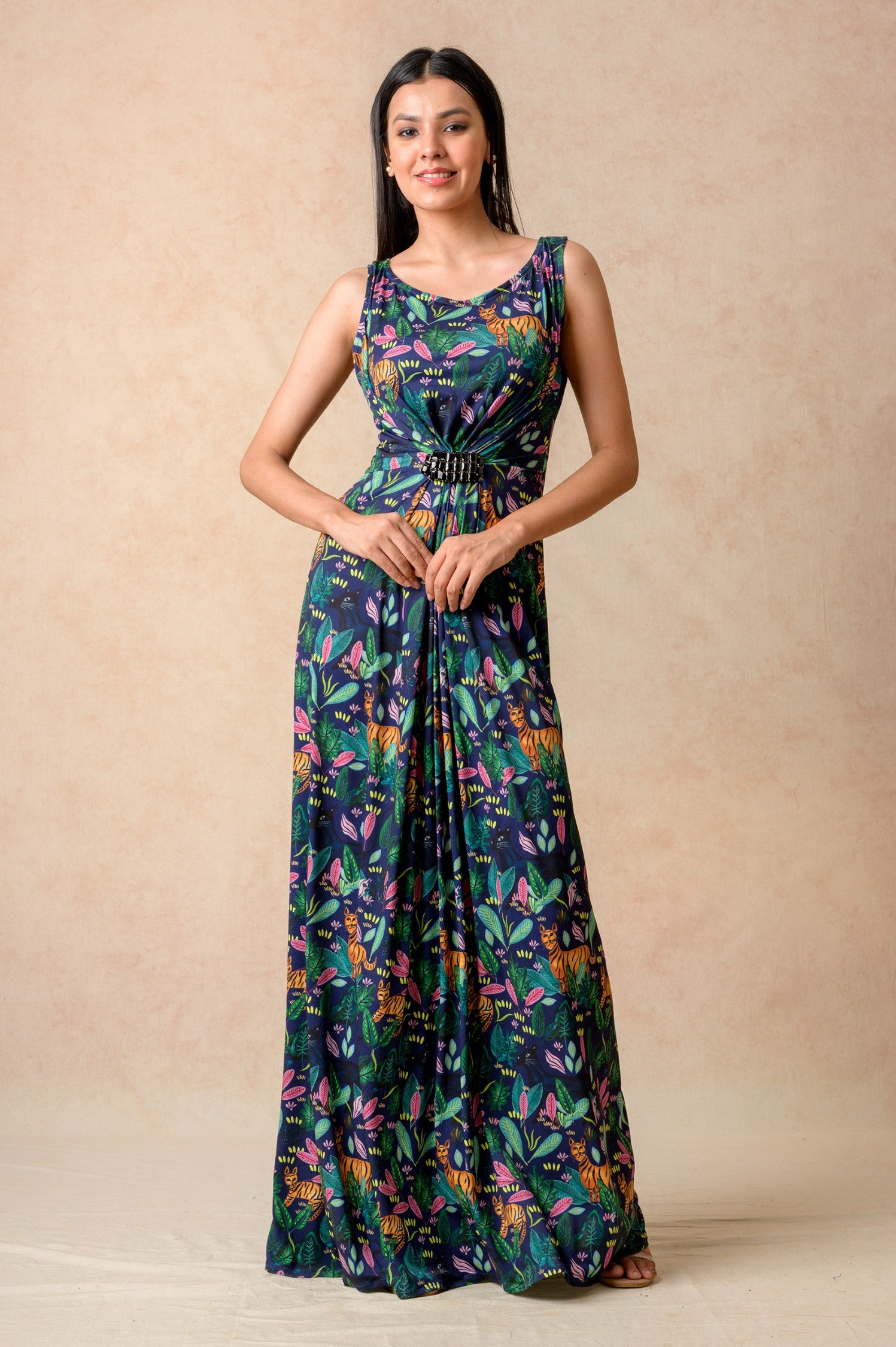 Ruching Gown