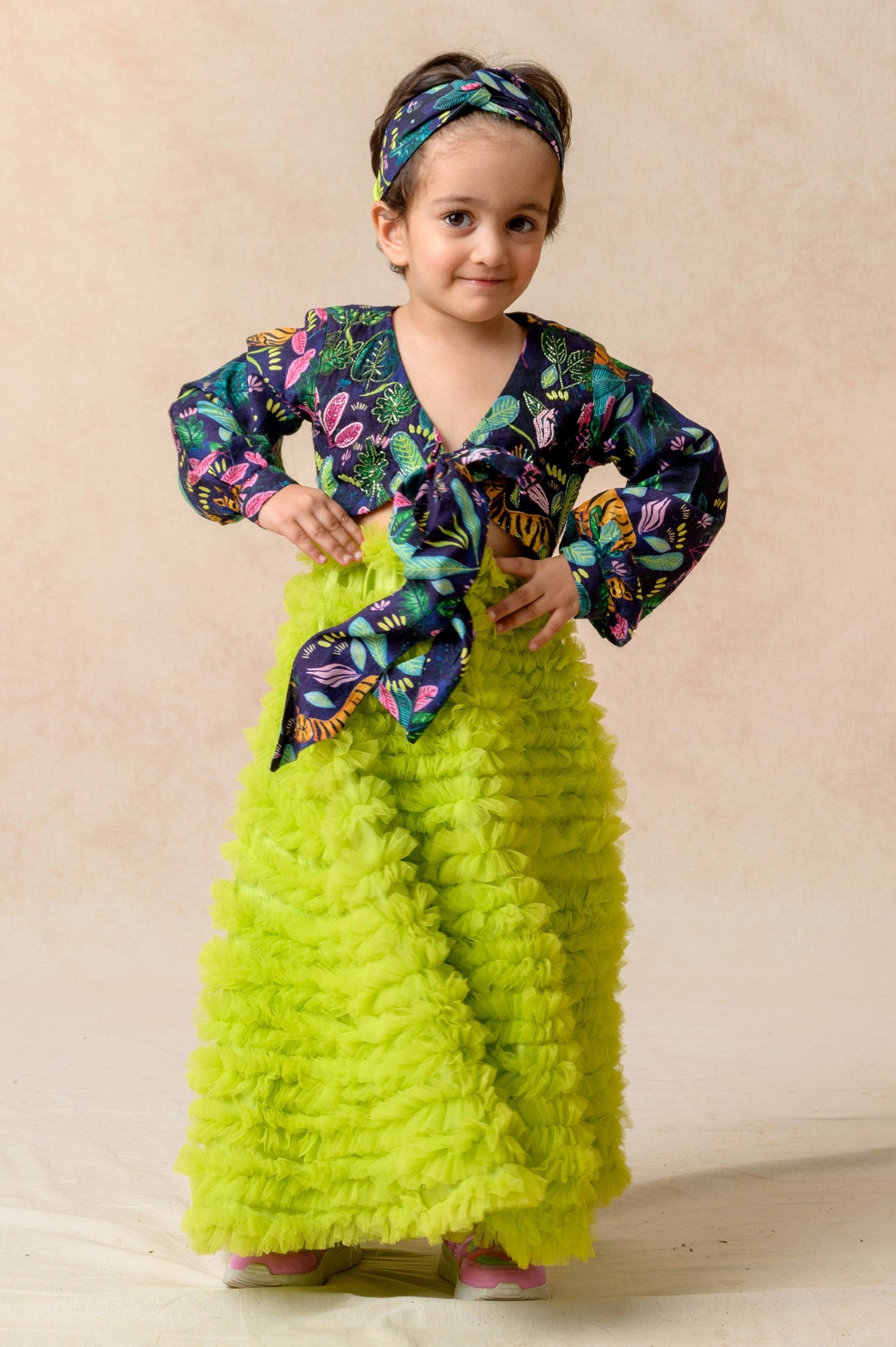 Hand Embroidered Gown