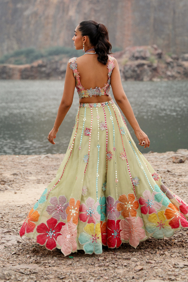 Bloom Lehenga Set