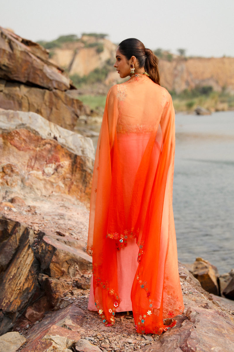 Bloom Dhoti Set