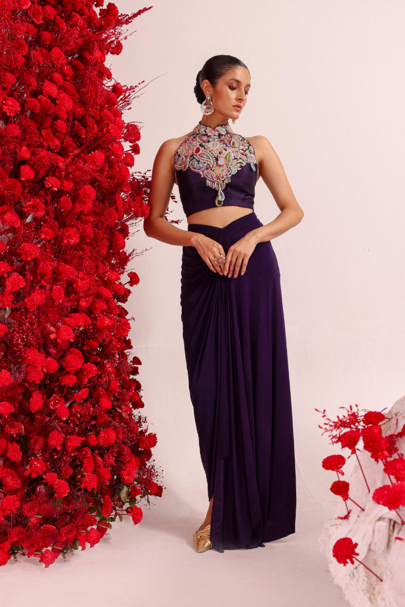Paisley Love wine drape