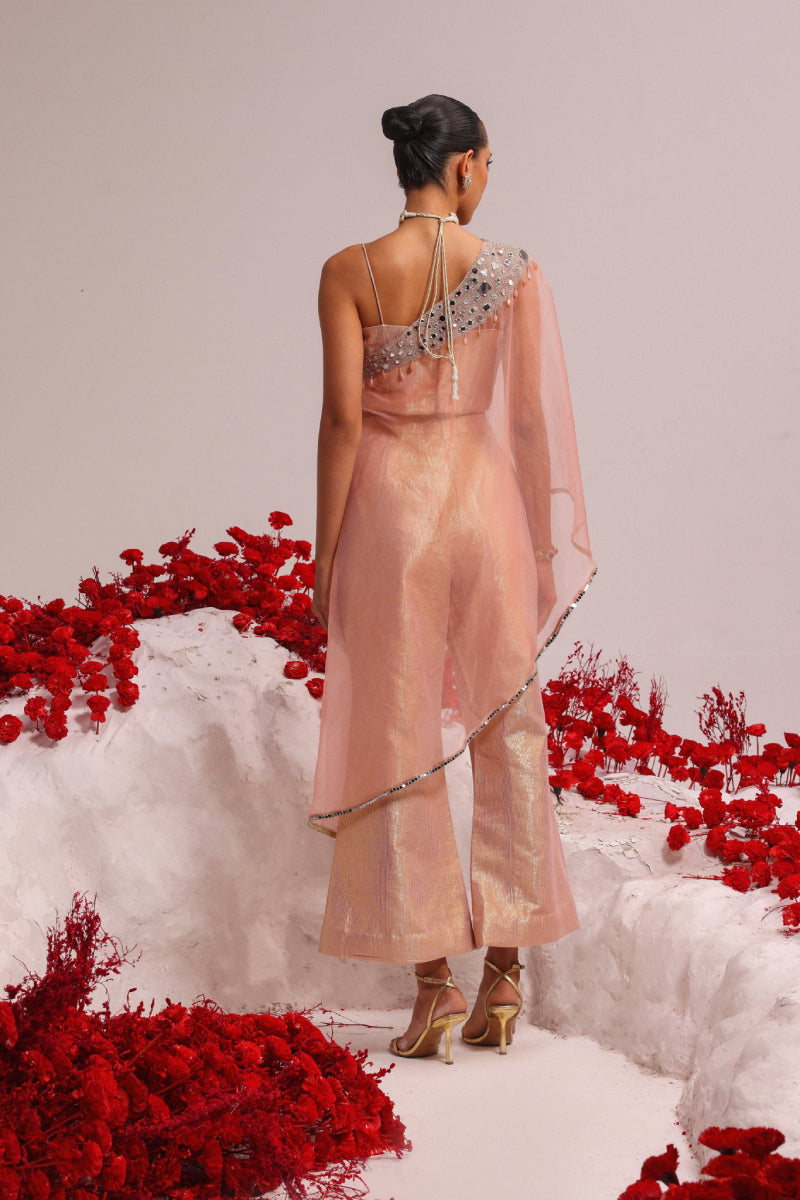 Aaina blush kurta set