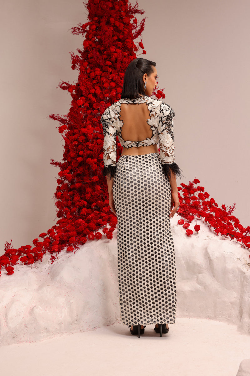 Sana cutwork lehenga set