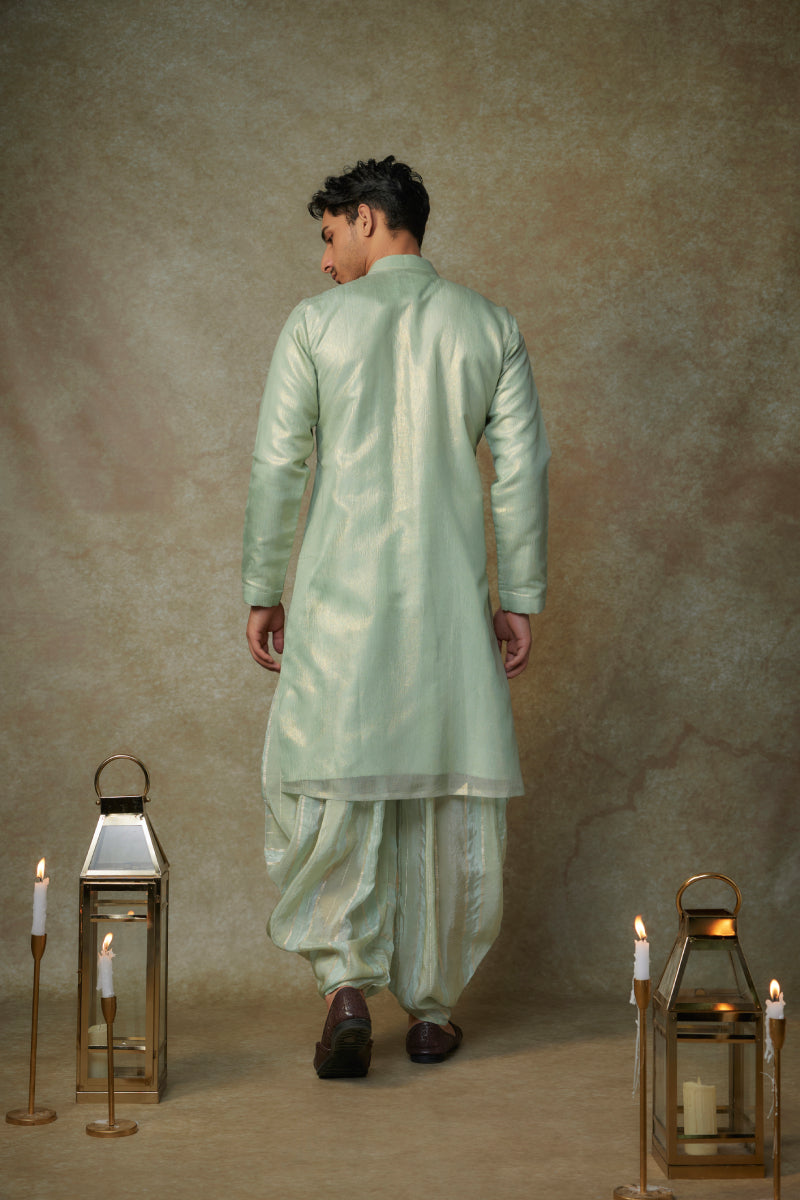 Sage Green Embroiderd Kurta Set